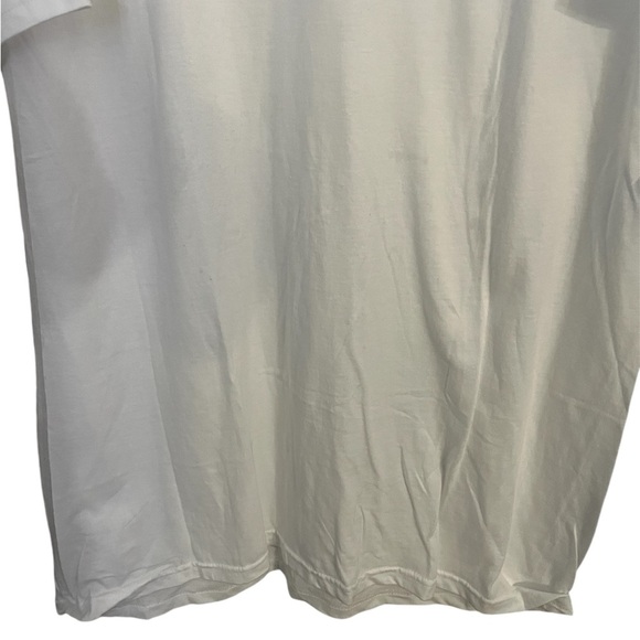 Columbia White with Logo on Front and Sleeve T-Shirt Large - Picture 4 of 7